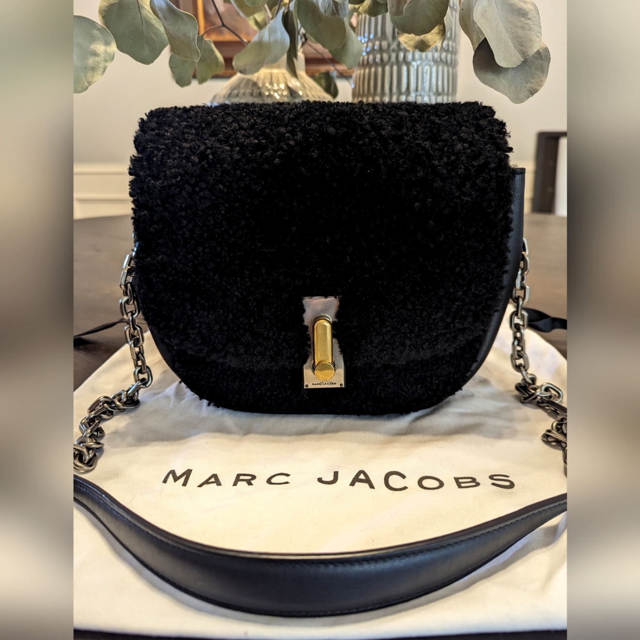 Marc Jacobs Shearling Bag W/Tags